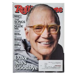 Rolling Stone Magazine May 21 2015 David Letterman, Taylor Swift, Brian Wilson